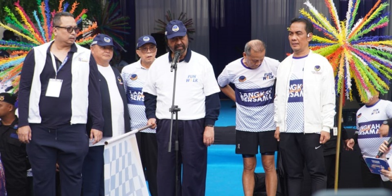 Surya Paloh Lihat Sisi Positif di Balik Polemik Gelar Pahlawan Soeharto