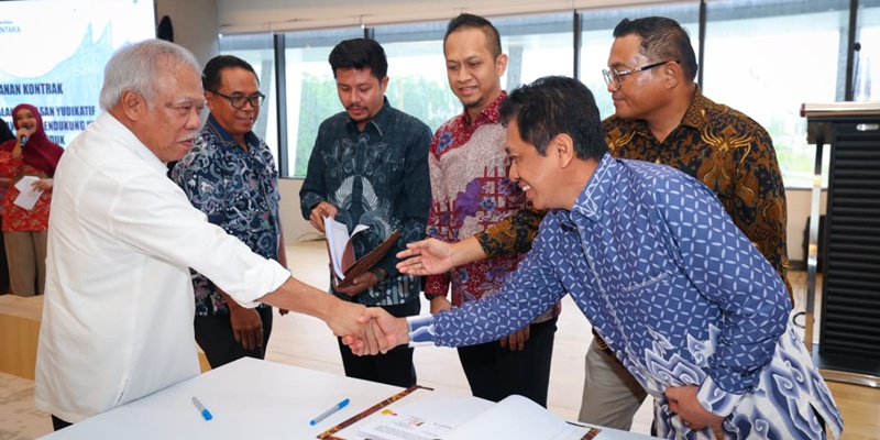 IKN Resmi Teken Kontrak Pembangunan Kawasan Legislatif dan Yudikatif