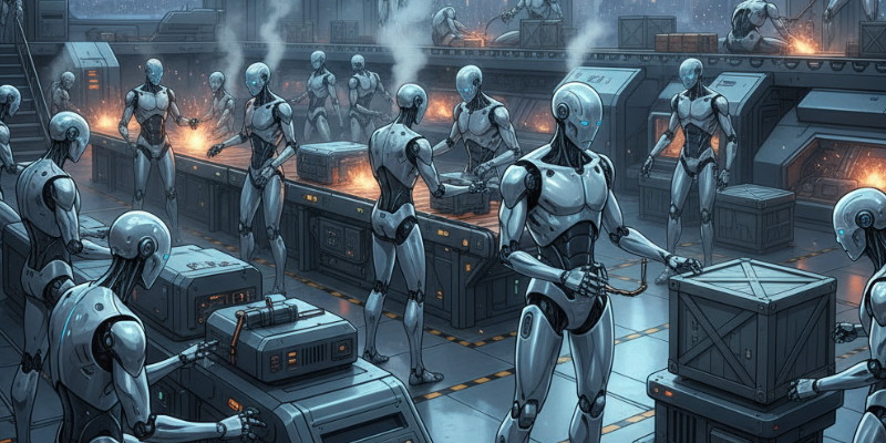 Foxconn Tunjuk Robot Humanoid sebagai Karyawan Pabrik