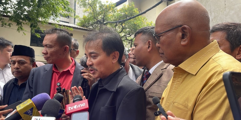 Roy Suryo Cs Optimis Jalani Pemeriksaan sebagai Tersangka di Polda Metro