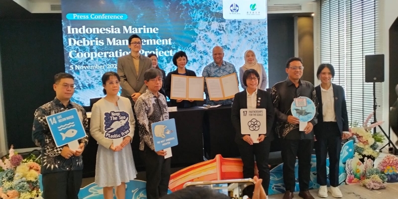 RI-Taiwan Perkuat Sinergi Tangani Sampah Laut Indo-Pasifik