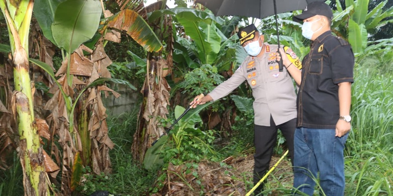 Warga Lampung Ditemukan Tewas Penuh Luka Sajam di Kebun Pisang