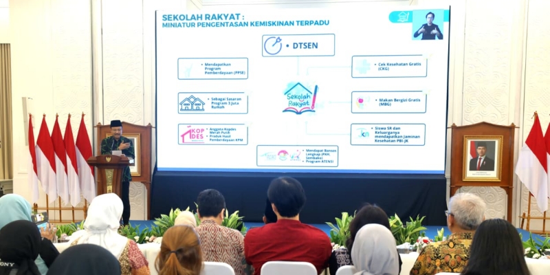 Mensos: Sekolah Rakyat Alternatif Deprivasi Hak Anak