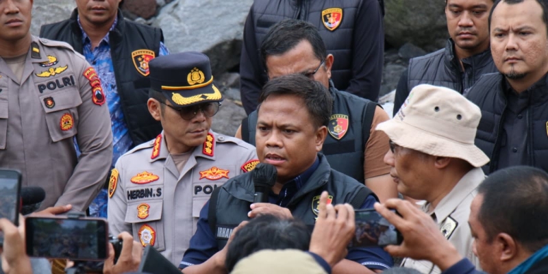 Bareskrim Gerebek Tambang Pasir Ilegal di Gunung Merapi