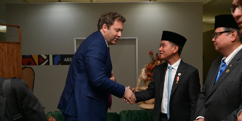 Gibran dan Wakil Kanselir Jerman Bahas Penguatan Kerja Sama di Sela KTT G20