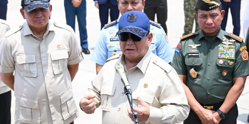 Prabowo Perintahkan KAI Cek Jalur Rawan Banjir-Longsor Jelang Nataru