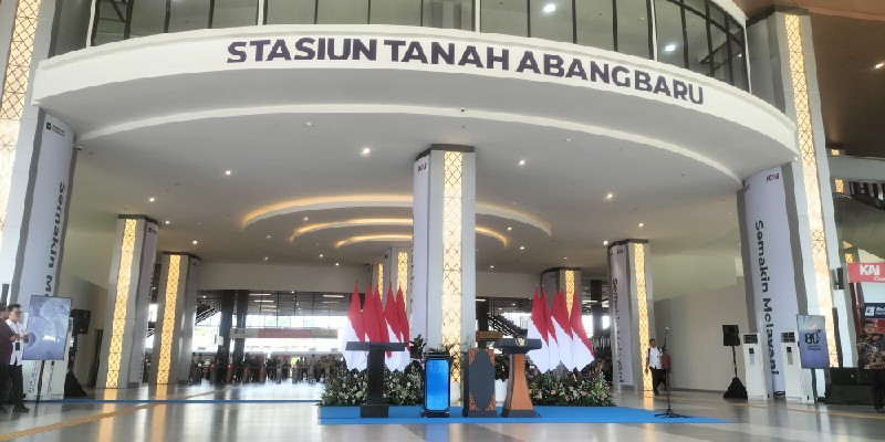 Hari Ini Prabowo Bakal Resmikan Stasiun Tanah Abang Baru
