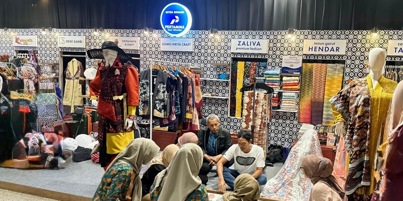 Sembilan Pelaku Usaha Binaan PGN Tampilkan Kekayaan Budaya Indonesia di SFP 2025