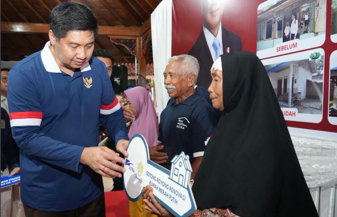 Menteri PKP Tinjau Pembangunan Rumah Layak Huni Binaan Astra di Banyumas