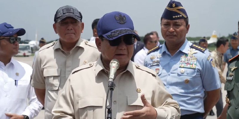 Prabowo Tegaskan Peran A400M Bantu TNI Tangani Krisis dan Bencana