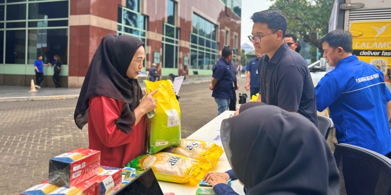 PalmCo Lampaui Target Penyaluran Beras SPHP