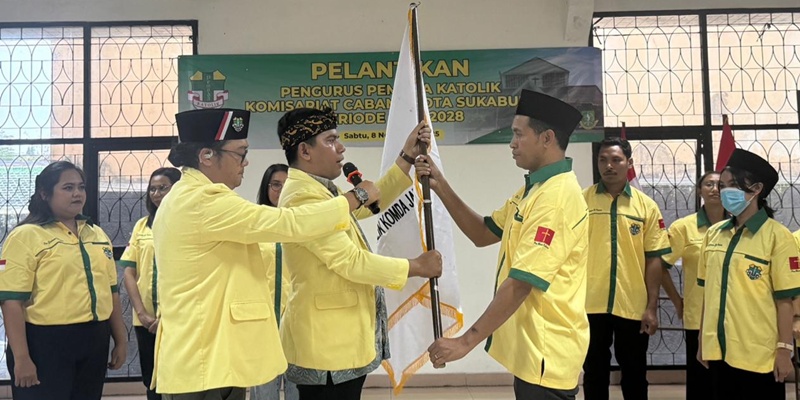 Pemuda Katolik Kota Sukabumi Resmi Dilantik Siap Layani Masyarakat