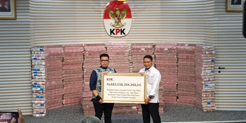 Uang Rp300 Miliar yang Dipamerkan KPK Ternyata Pinjam ke BNI