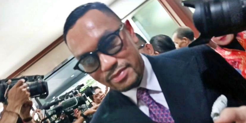 Disanksi Nonaktif 6 Bulan, Sahroni: Ya Diterima Lah...