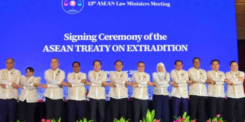 Perangi Kejahatan Lintas Batas, ASEAN Teken Perjanjian Ekstradisi