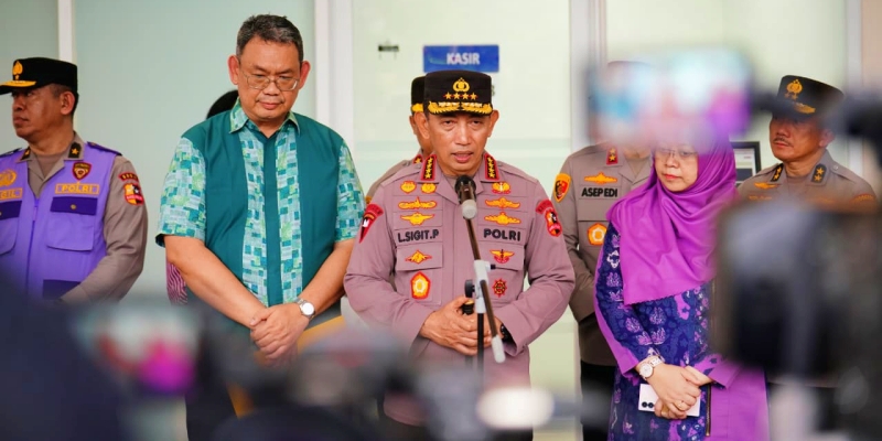 Kondisi Terduga Pelaku Peledakan di SMAN 72 Membaik