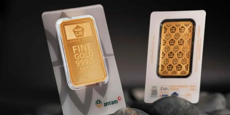 Emas Antam Naik, Satu Gram Jadi Rp2,28 Juta