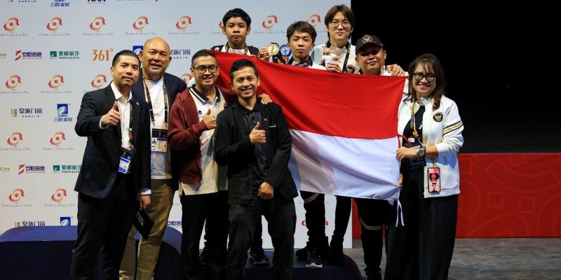 Atlet Esports Indonesia Bawa Pulang Medali Asian Youth Games 2025
