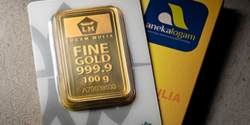 Emas Antam Melejit! Satu Gram Tembus Rp2,36 Juta