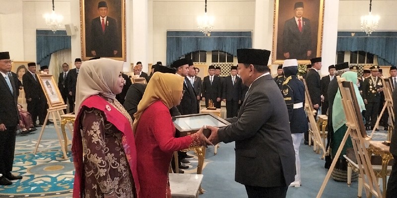 Prabowo Resmi Anugerahkan Gelar Pahlawan kepada 10 Tokoh
