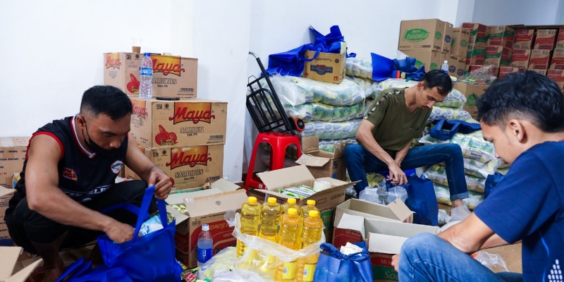 BNN Kirim 2.000 Paket Sembako ke Korban Banjir Sumatera