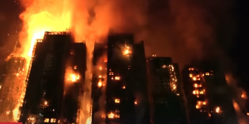 Update Kebakaran Hong Kong: Polisi Tangkap 13 Tersangka, 35 WNI Masih dalam Pencarian