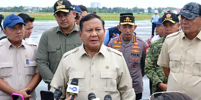 Prabowo Berharap Listrik di Lokasi Bencana Sumatera Pulih dalam Seminggu