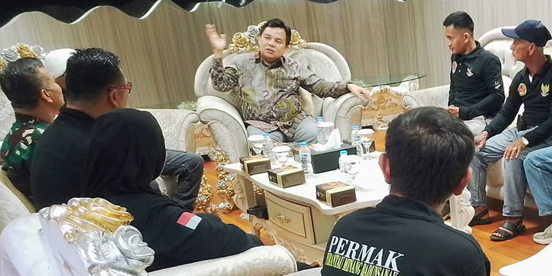 Adityawarman Terima Kunjungan Perantau Minang