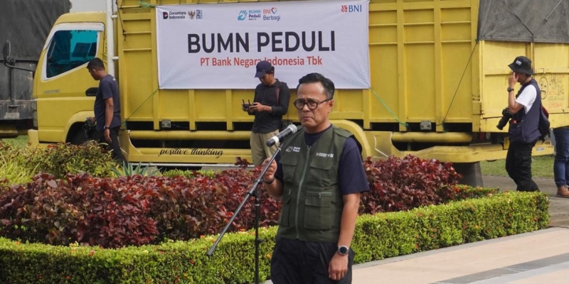 Relawan BNI Ikut Aksi BUMN Peduli Pulihkan Korban Terdampak Bencana Aceh