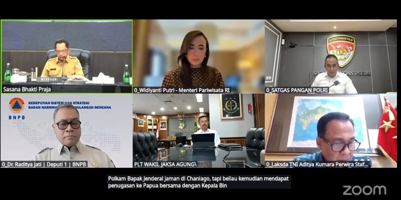 Kemendagri Gelar Rakor Lintas K/L Antisipasi Bencana dan Inflasi