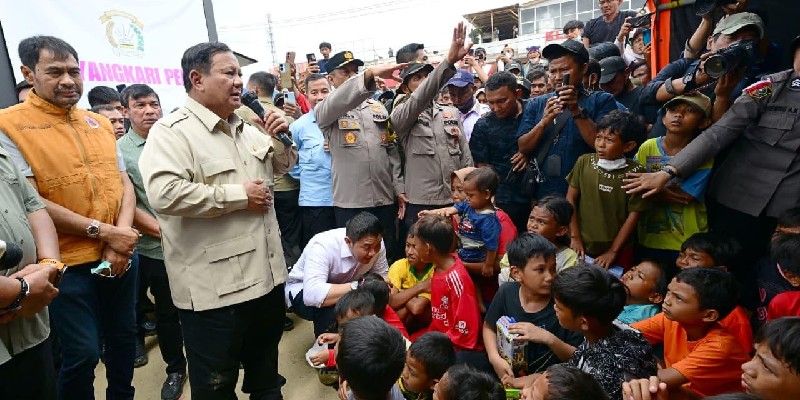 Pesan Tegas Prabowo di Aceh Tamiang: Jangan Tebang Pohon Sembarangan!