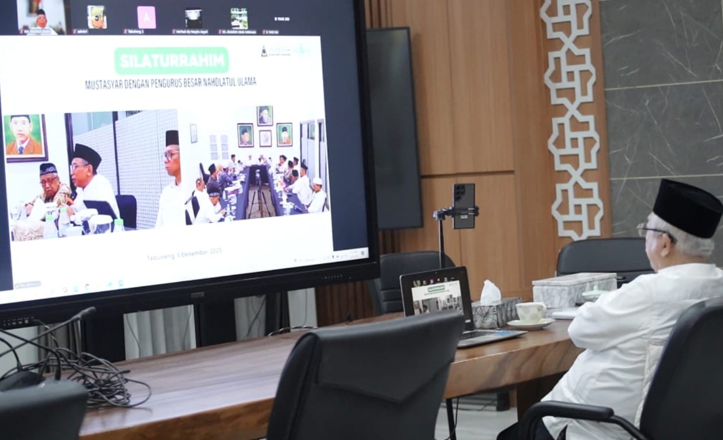 Klaim Zulfa Mustofa Dapat Restu Ma'ruf Amin Dipatahkan Keluarga