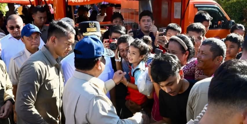 Prabowo: Aliran Listrik di Sumbar Hampir 100 Persen Menyala