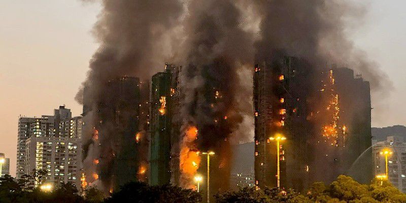 30 WNI Masih Hilang Usai Kebakaran Apartemen di Hong Kong