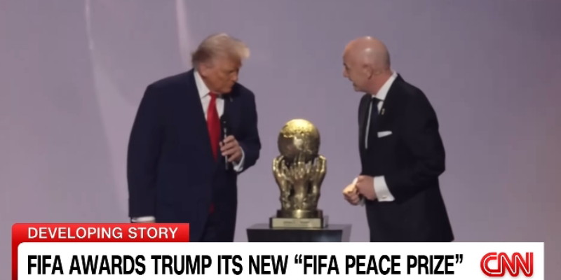 Trump Dapat Piagam Perdamaian FIFA, Respons Publik Langsung Meledak