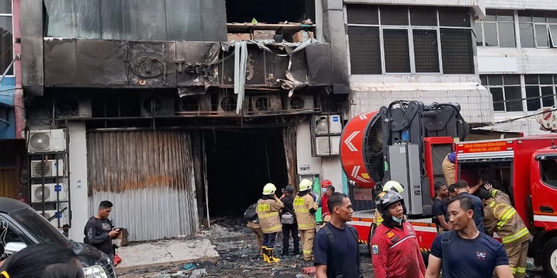 Identitas 22 Jenazah Korban Kebakaran Gedung Terra Drone Jakarta