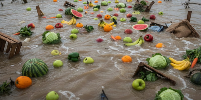 Petani Sayur dan Buah Vietnam Rugi Miliaran Akibat Banjir