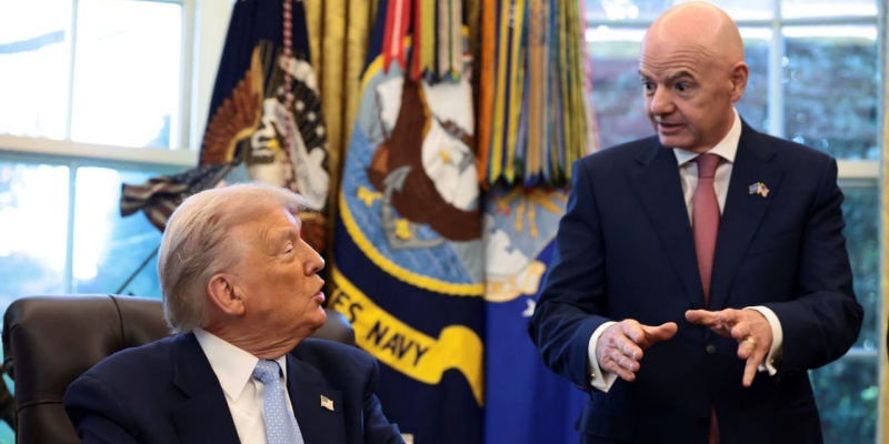 Presiden FIFA Dilaporkan Gegara Puji Trump Berlebihan