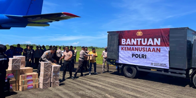 Polri All Out Bantu Penanganan Bencana Sumatera