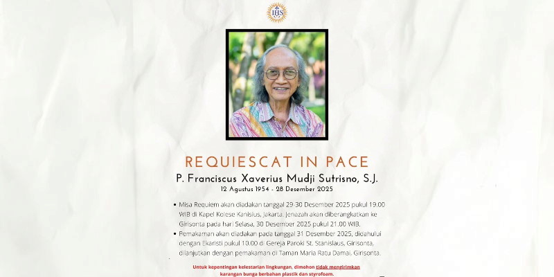 Menteri Agama Sampaikan Selamat Jalan bagi Sang Penjaga Dialog Romo Mudji