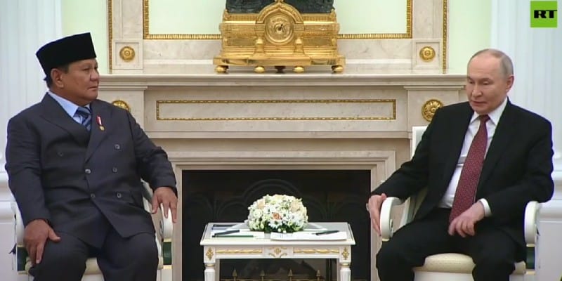 Di Hadapan Prabowo, Putin Ucapkan Belasungkawa untuk Korban Banjir Sumatera