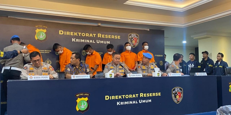 Pengeroyok Debt Collector Jalan Nunduk