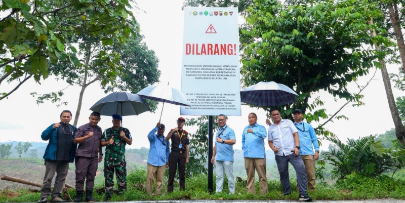 IKN Larang Aktivitas Ilegal di Tahura Bukit Soeharto