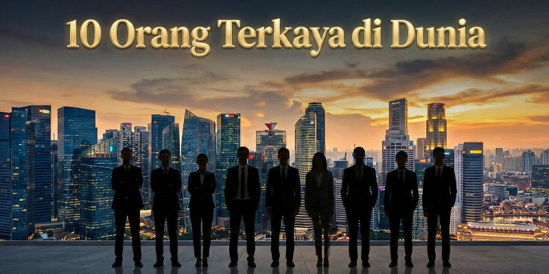 Daftar 10 Orang Terkaya Dunia Edisi Desember 2025