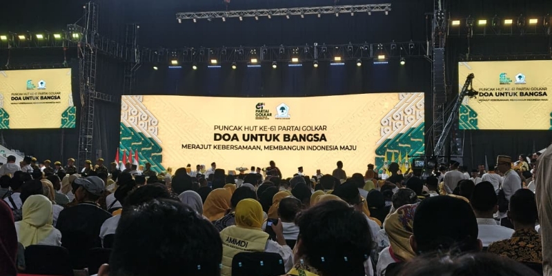 Prabowo-Gibran Dijadwalkan Hadiri Puncak HUT ke-61 Golkar