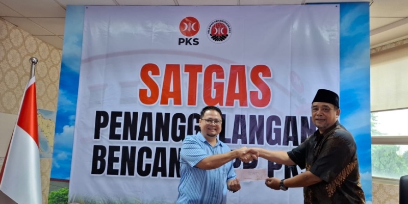 PKS Jakarta Sumbang Rp 1 M untuk Korban Bencana Sumatera