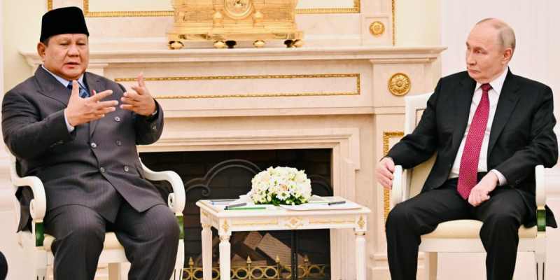 Prabowo Undang Putin Berkunjung ke Indonesia pada 2026 atau 2027