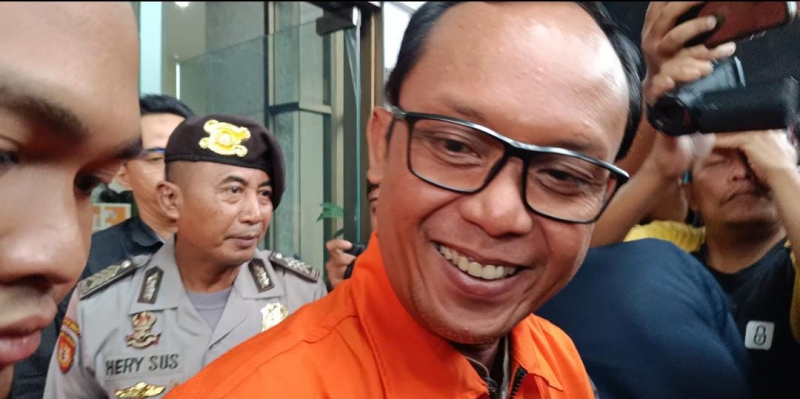 Ardito Wijaya Goda Wartawati di KPK: Kamu Cantik Hari Ini