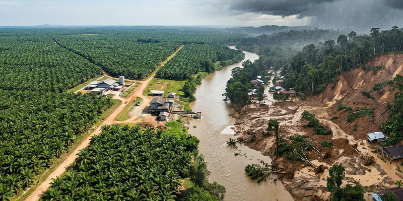 Sawit Sumatera: Mesin Ekonomi Triliunan Rupiah versus Ancaman Lingkungan Hidup