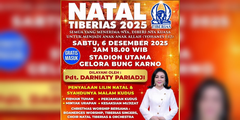 1.600 Lebih Petugas Gabungan Siap Amankan Natal Tiberias di GBK Malam Ini